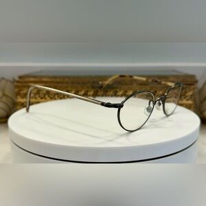 VTG BADA - Los Angeles - Silver/Tortoiseshell Patterned Rx Eyeglass Frames, EUC